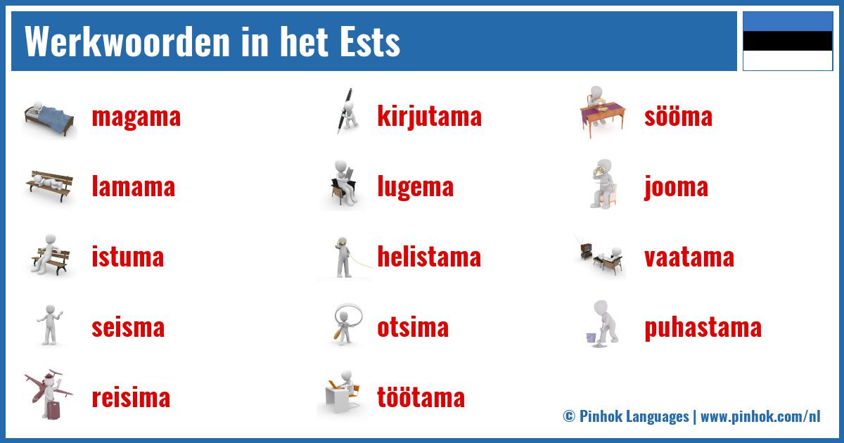 Werkwoorden in het Ests