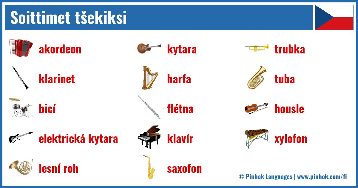 Soittimet tšekiksi