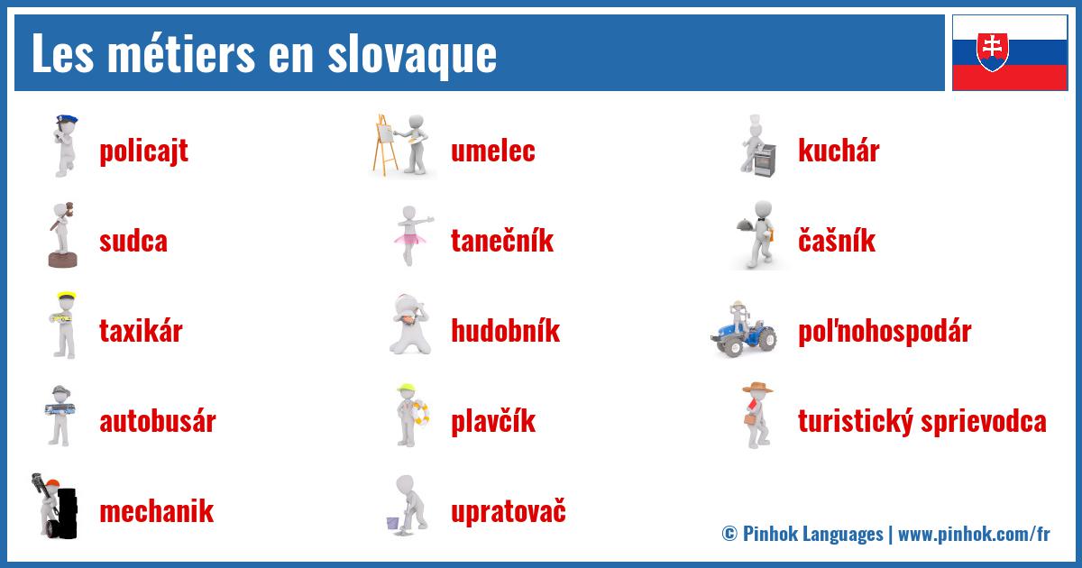 Les métiers en slovaque