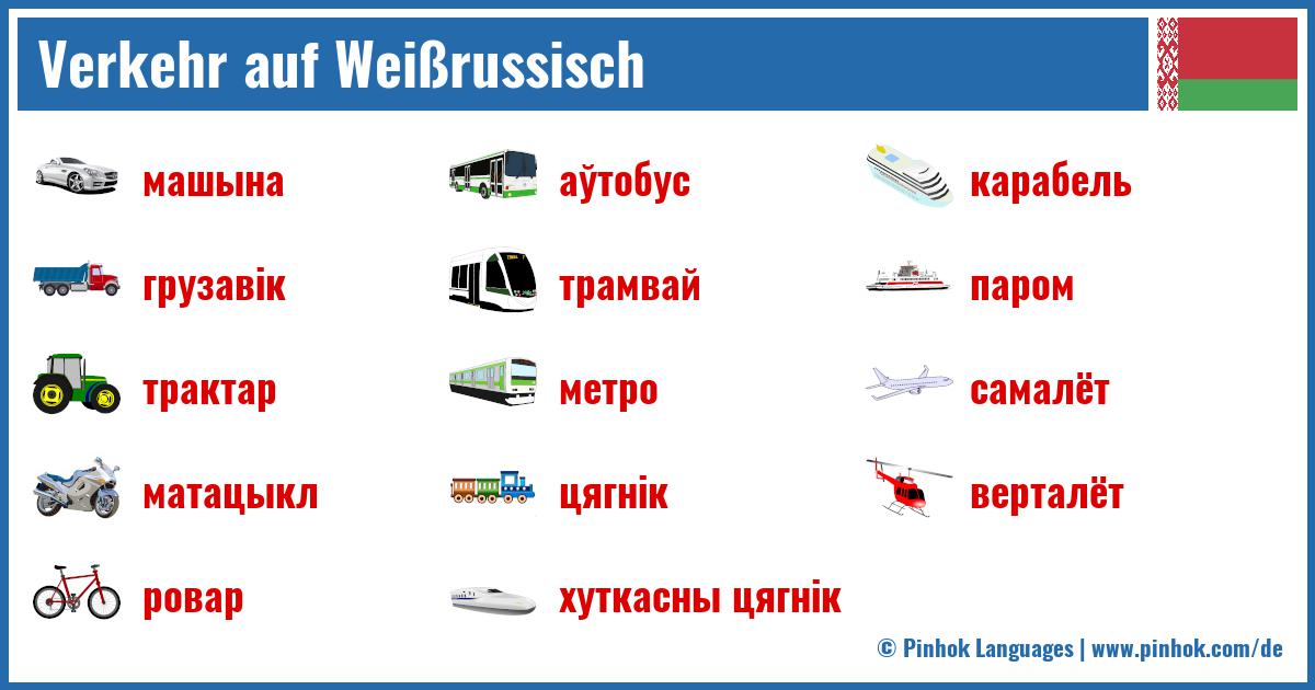 Verkehr auf Weißrussisch