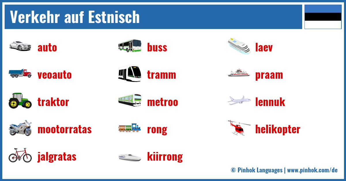 Verkehr auf Estnisch