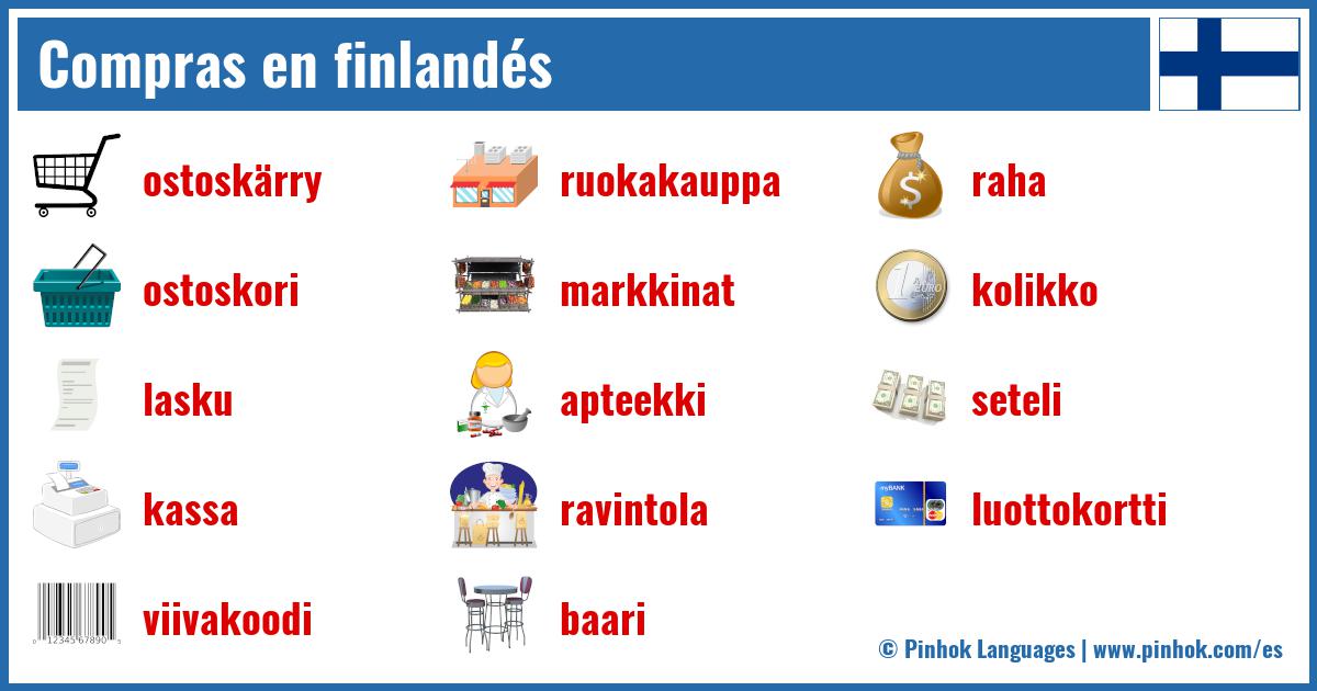 Compras en finlandés
